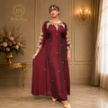 Yara Kaftan Claret