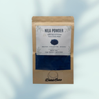 Bellanisa Nila Powder Face and Body Mask, 100% natural indigo powder from Morocco for brightening and detoxifying skin.