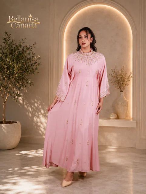 Hayal Kaftan Pink