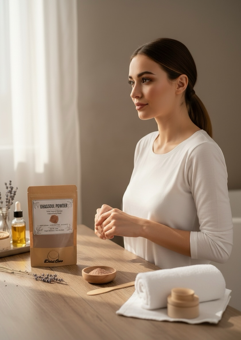 Ghassoul Powder Face and Body Mask