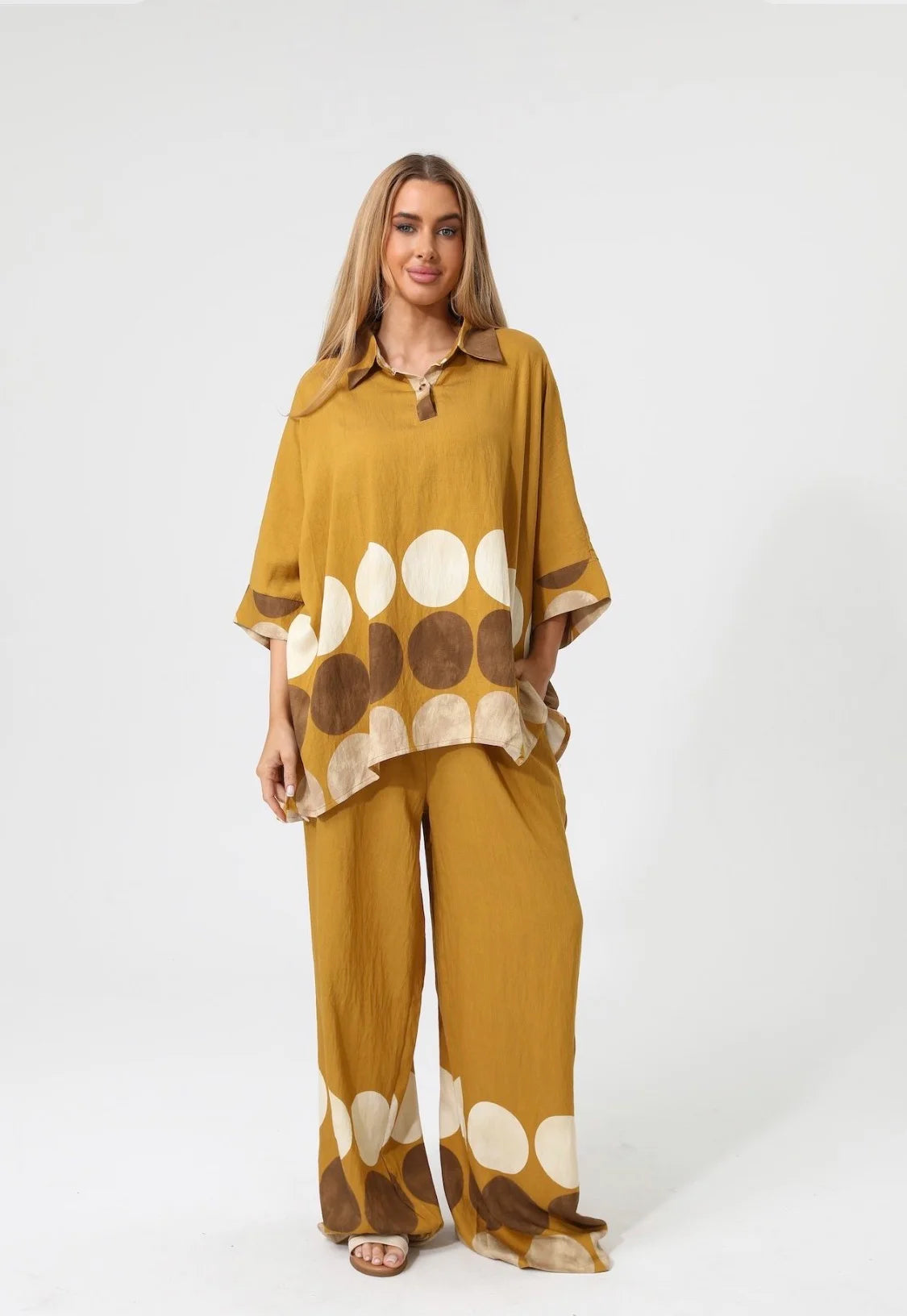 Summer Vibe Set Mustard