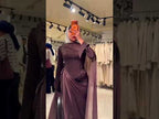 Corset Style Party Dress Maroon