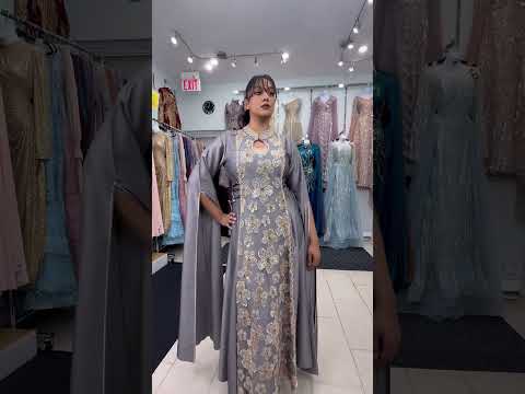 Tahami Kaftan Metallic