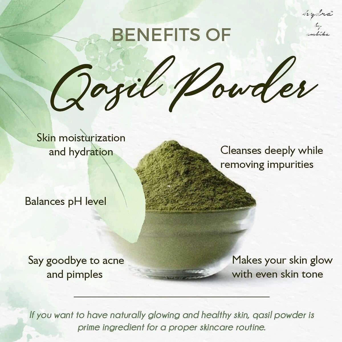 Qasil Powder Face and Body Mask